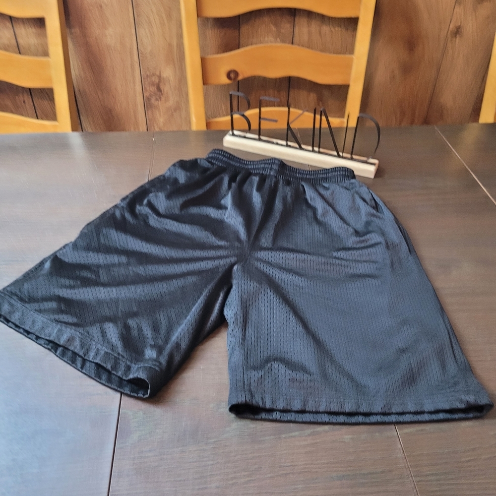 Energy Zone black Mesh basketball shorts